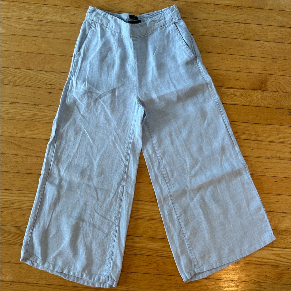 Tahari women linen pants